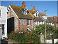 Flint houses on Nevill Road