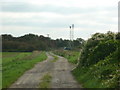 Heading towards the disused rail line