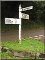 Signpost at Carne