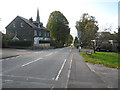 A6013 road at Bamford