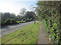 A497 westwards at Bron Eifion