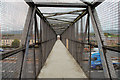 J3476 : Jennymount footbridge, Belfast by Albert Bridge
