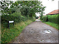 Allotment Lane in West Beckham