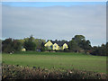 Haughton Grange across the fields from road junction