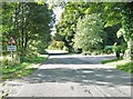 Entrance to Barlochan Holiday Park on the A711