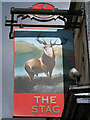 The Stag Inn sign