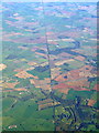 The Fosse Way from the air