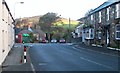 The crossroads at the centre of Llanaelhaearn