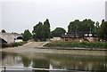 Boathouse by Chiswick Bridge