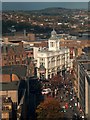 Telegraph and Star Building, Sheffield from the temporary "Big Wheel"