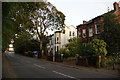 Large old houses on Half Edge Lane