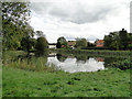 Village pond at Wickham Skeith