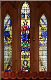 TQ3278 : St John the Evangelist, Larcom Street, Walworth, London SE17 - Window by John Salmon