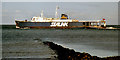 D4102 : The "Cambridge Ferry" at Larne by Albert Bridge