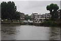 Lock to a mooring basin, Brentford