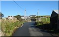 A group of houses on Lon Nant road above Capel Tabor