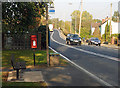 Bus stop and bench