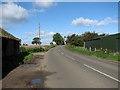 The B1140 road to South Walsham