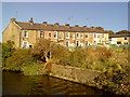 Terraced housing near the canal