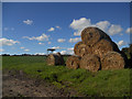 Hay pyramid