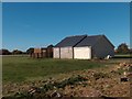 Disused pavilion and changing room block on the former Birkdale School sports field