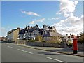 The fire damaged Grange Hotel