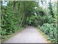 Access road from Lympne Castle