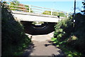 Path under the A563