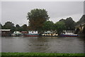 Boats by Richmond Railway Bridge