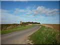 Looking north along Hessleskew Lane