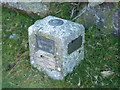 Fundamental benchmark on Conwy Mountain, Conwy