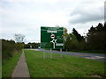 Approaching Killingwoldgraves roundabout