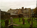 Across the churchyard at Kildwick