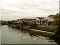 Bungalows along the canal in Silsden