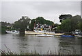 Pleasure Craft on the river at Richmond