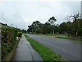 Approaching the junction of  Merryfield Drive and Ryecroft Drive