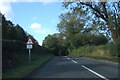 The A4137 passing Hill Farm