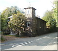 Stone house with tower, Monmouth Road, Abergavenny