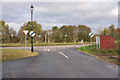 Road junction at Littlemill