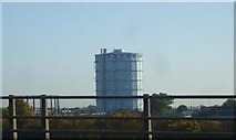 TQ1179 : Southall gasometer by Phillip Perry