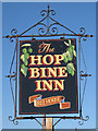 The Hop Bine Inn sign