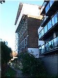 TQ2076 : Housing redevelopment on Thames Bank, Mortlake by Eirian Evans