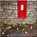 Wall letterbox on Toadsmoor Road