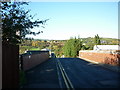 The bridge over the railway on Crow Nest Lane, Beeston