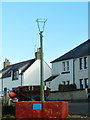 Victorian street lamp by the harbour