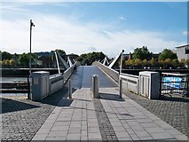 O1634 : The north end of the Sean O'Casey Bridge by Eric Jones