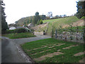 Banwy View on lane from Henllan