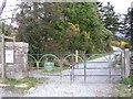 Entrance to the Trassey Track in the Mourne Mountains