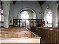 Interior of All Saints, Graveney, Kent