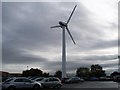 Wind Turbine in Car Park